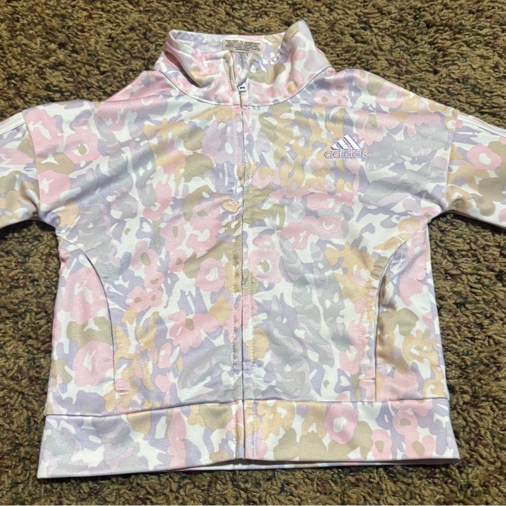 EUC Baby/Toddler Girl Adidas Track Jacket (18M)